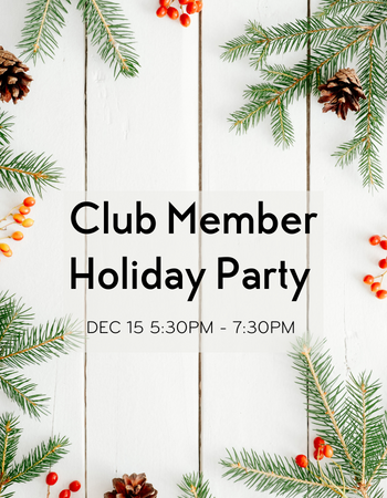 Club Member Holiday Party