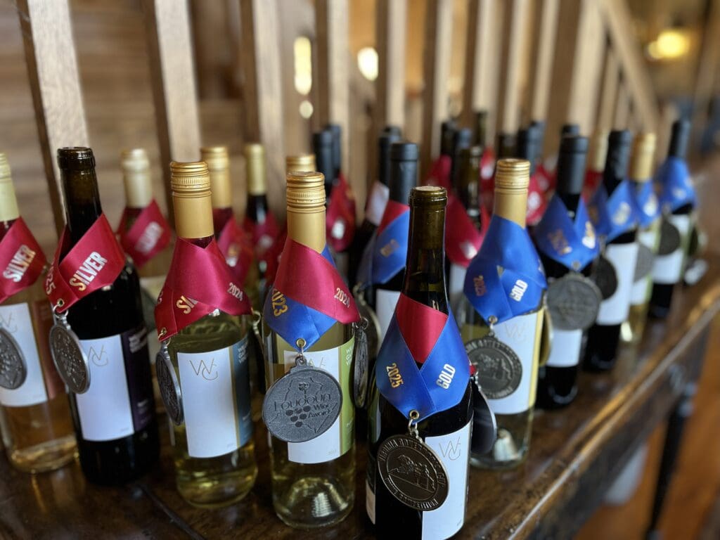 Williams Gap Wine Club bottles